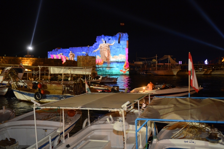 Byblos 3D Projection